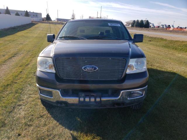 1FTPW14555FB43247 - 2005 FORD F150 SUPERCREW GRAY photo 5