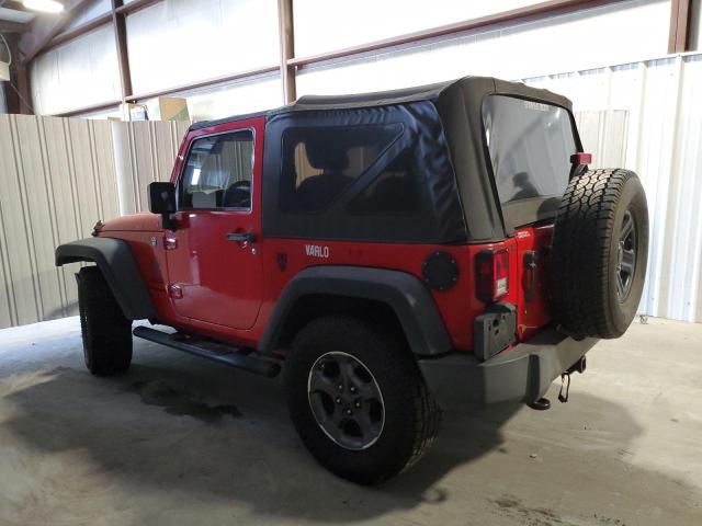 1C4AJWAGXFL608454 - 2015 JEEP WRANGLER SPORT RED photo 2