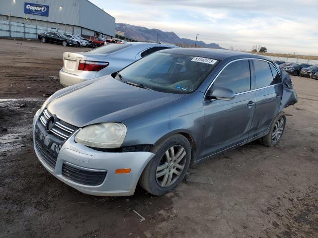 3VWSF71K65M635872 - 2005 VOLKSWAGEN JETTA 2.5L OPTION PACKAGE 1 GRAY photo 1