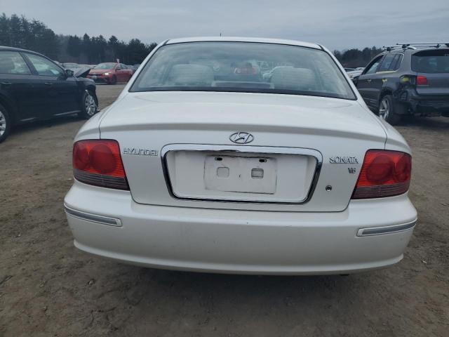 KMHWF35H14A972145 - 2004 HYUNDAI SONATA GLS WHITE photo 6