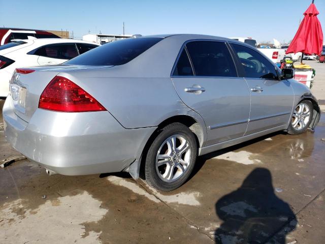 1HGCM56736A028351 - 2006 HONDA ACCORD EX SILVER photo 3