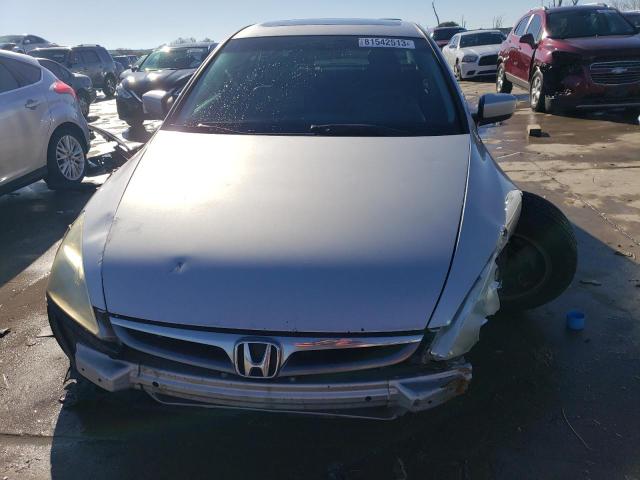 1HGCM56736A028351 - 2006 HONDA ACCORD EX SILVER photo 5