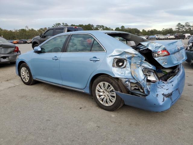 4T1BF1FK6DU726249 - 2013 TOYOTA CAMRY L BLUE photo 2