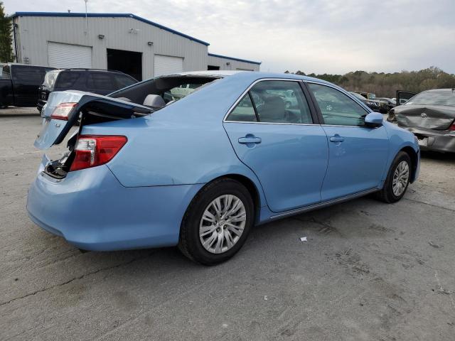 4T1BF1FK6DU726249 - 2013 TOYOTA CAMRY L BLUE photo 3