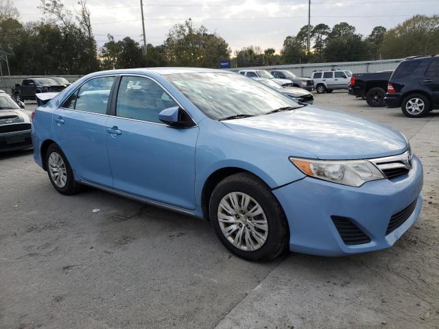 4T1BF1FK6DU726249 - 2013 TOYOTA CAMRY L BLUE photo 4