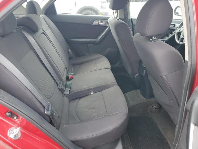 KNAFU5A20D5681181 - 2013 KIA FORTE EX RED photo 10