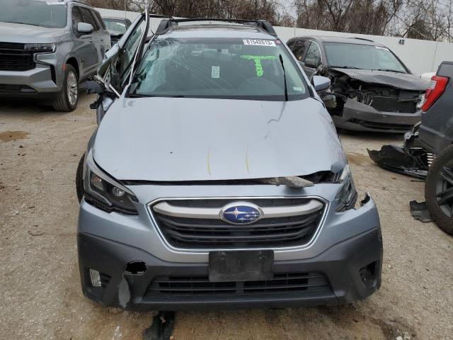 4S4BTAEC3L3258438 - 2020 SUBARU OUTBACK PREMIUM SILVER photo 5