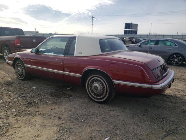 1G4EZ13C3LU421453 - 1990 BUICK RIVIERA MAROON photo 2