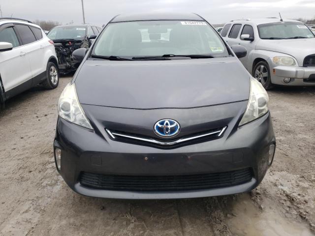 JTDZN3EU1E3335523 - 2014 TOYOTA PRIUS V GRAY photo 5