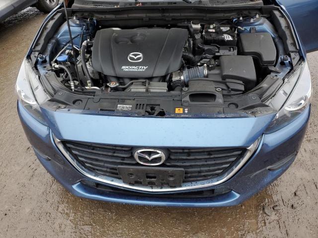 3MZBN1V75HM111834 - 2017 MAZDA 3 TOURING BLUE photo 11