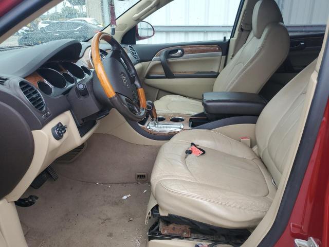 5GAKVCED2CJ170769 - 2012 BUICK ENCLAVE 勃艮第红 照片 7
