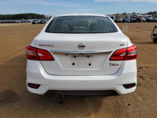 3N1AB7AP4HY309848 - 2017 NISSAN SENTRA S WHITE photo 6