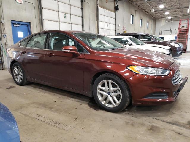 3FA6P0H77FR144151 - 2015 FORD FUSION SE BROWN photo 4