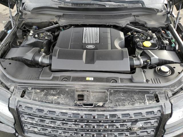 SALGV2TFXFA230426 - 2015 LAND ROVER RANGE ROVE AUTOBIOGRAPHY BLACK photo 12