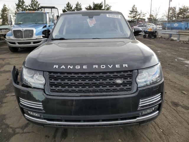 SALGV2TFXFA230426 - 2015 LAND ROVER RANGE ROVE AUTOBIOGRAPHY BLACK photo 5
