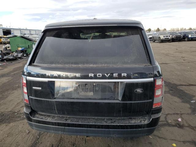 SALGV2TFXFA230426 - 2015 LAND ROVER RANGE ROVE AUTOBIOGRAPHY BLACK photo 6