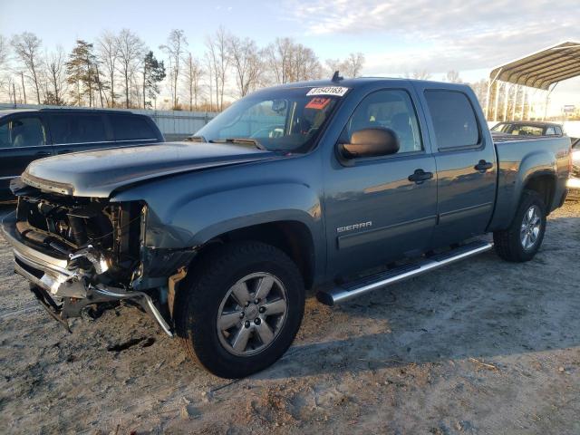 3GTP2VE72CG282217 - 2012 GMC SIERRA K1500 SLE TEAL photo 1