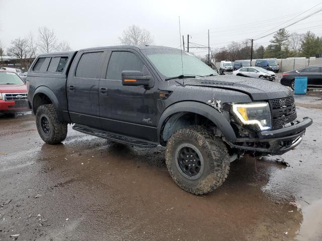 1FTFW1R61DFB20463 - 2013 FORD F150 SVT RAPTOR BLACK photo 4