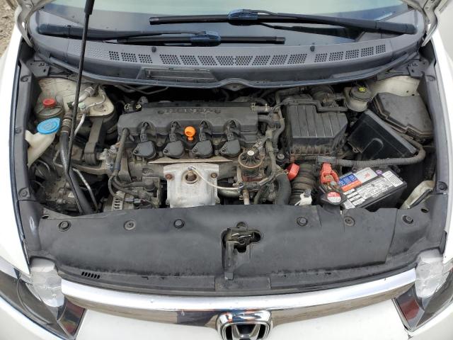 2HGFA16948H524182 - 2008 HONDA CIVIC EXL თეთრი ფოტო 11