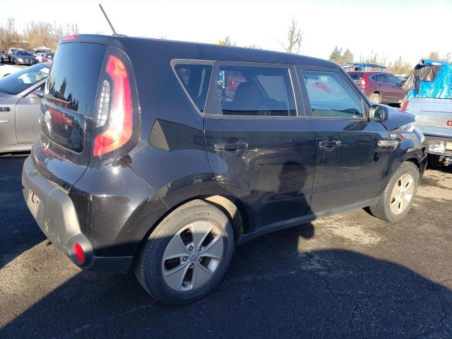 KNDJN2A26E7014615 - 2014 KIA SOUL BLACK photo 3