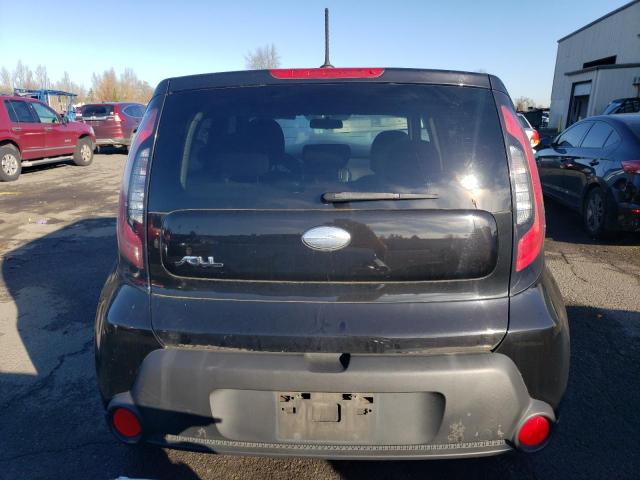 KNDJN2A26E7014615 - 2014 KIA SOUL BLACK photo 6