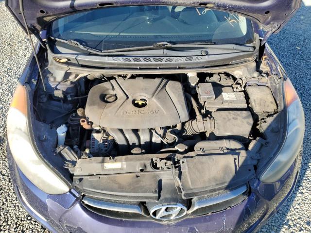 5NPDH4AE1BH019710 - 2011 HYUNDAI ELANTRA GLS BLUE photo 11