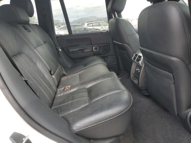 SALME1D4XCA383572 - 2012 LAND ROVER RANGE ROVE HSE WHITE photo 10
