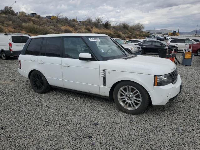 SALME1D4XCA383572 - 2012 LAND ROVER RANGE ROVE HSE WHITE photo 4