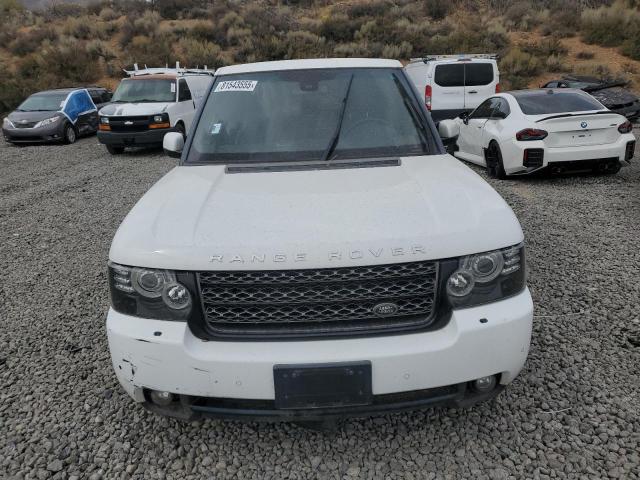 SALME1D4XCA383572 - 2012 LAND ROVER RANGE ROVE HSE WHITE photo 5