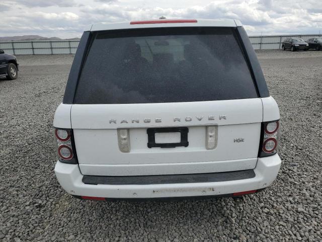 SALME1D4XCA383572 - 2012 LAND ROVER RANGE ROVE HSE WHITE photo 6