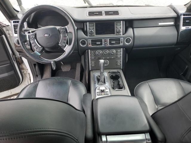 SALME1D4XCA383572 - 2012 LAND ROVER RANGE ROVE HSE WHITE photo 8