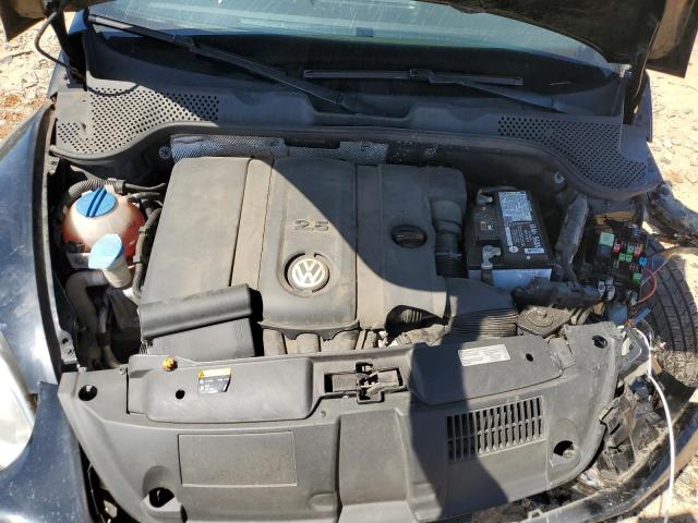 3VWFP7AT4DM652367 - 2013 VOLKSWAGEN BEETLE Чорний фото 11