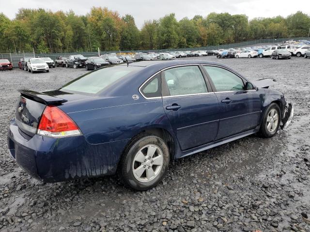 2G1WT57N691119035 - 2009 CHEVROLET IMPALA 1LT BLUE photo 3