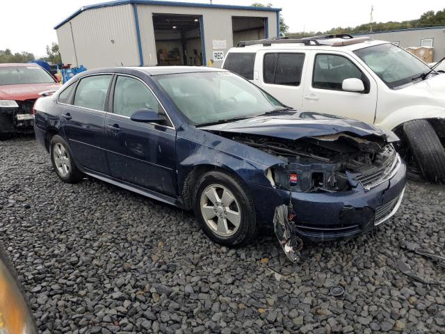 2G1WT57N691119035 - 2009 CHEVROLET IMPALA 1LT BLUE photo 4