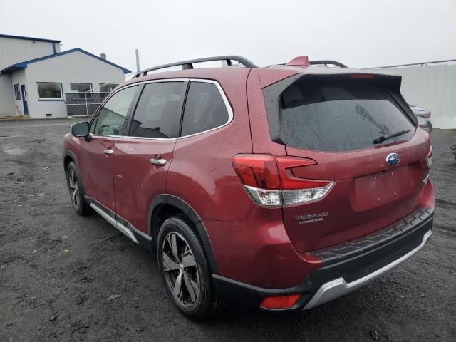 JF2SKAWC6KH576949 - 2019 SUBARU FORESTER TOURING RED photo 2