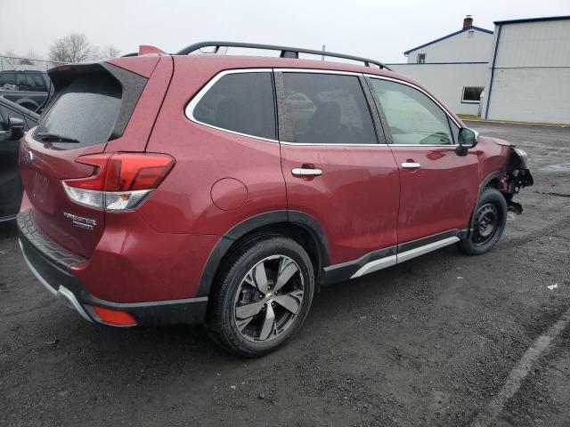 JF2SKAWC6KH576949 - 2019 SUBARU FORESTER TOURING 红色 照片 3