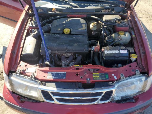 YS3DD78B2W7003673 - 1998 SAAB 900 S RED photo 11