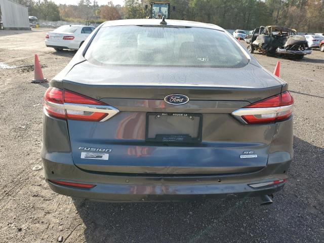 3FA6P0HD1KR246755 - 2019 FORD FUSION SE GRAY photo 6