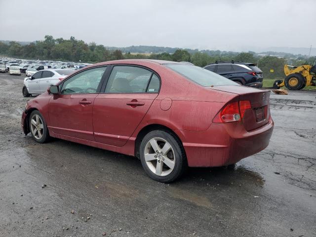 2HGFA16958H502899 - 2008 HONDA CIVIC EXL Tünd qırmızı foto 2