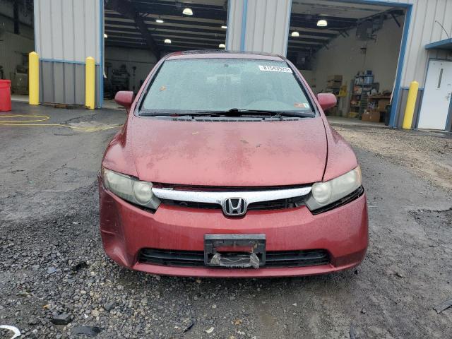 2HGFA16958H502899 - 2008 HONDA CIVIC EXL Tünd qırmızı foto 5