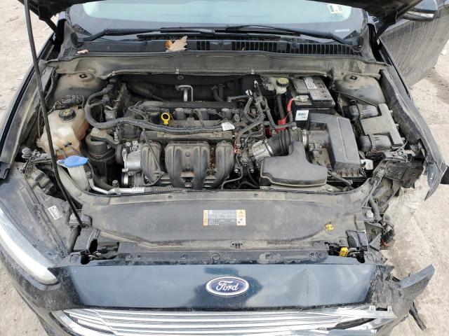 3FA6P0H71ER213897 - 2014 FORD FUSION SE BLACK photo 11