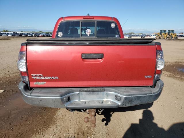 3TMLU4EN4DM104281 - 2013 TOYOTA TACOMA DOUBLE CAB Կարմիր լուսանկար 6