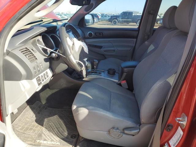 3TMLU4EN4DM104281 - 2013 TOYOTA TACOMA DOUBLE CAB Կարմիր լուսանկար 7