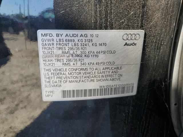 WA1DGAFE1DD006436 - 2013 AUDI Q7 PRESTIGE 黑色 照片 13