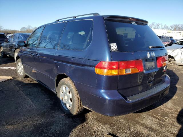 5FNRL18613B055334 - 2003 HONDA ODYSSEY EX BLUE photo 2