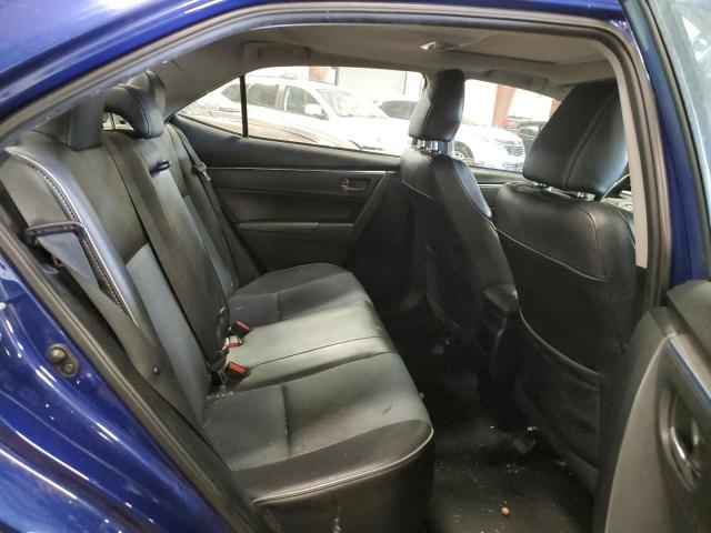 2T1BURHE7FC426851 - 2015 TOYOTA COROLLA L BLUE photo 10