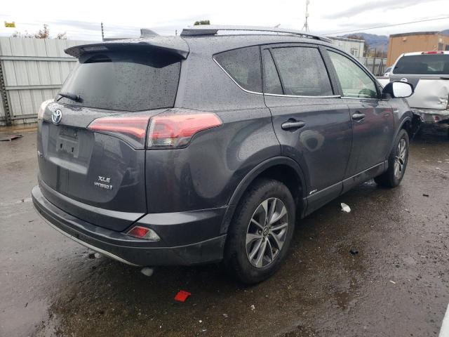 JTMRJREV4HD104640 - 2017 TOYOTA RAV4 HV LE GRAY photo 3