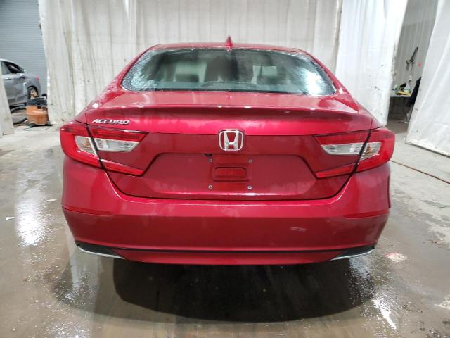 1HGCV1F55KA168416 - 2019 HONDA ACCORD EXL RED photo 6