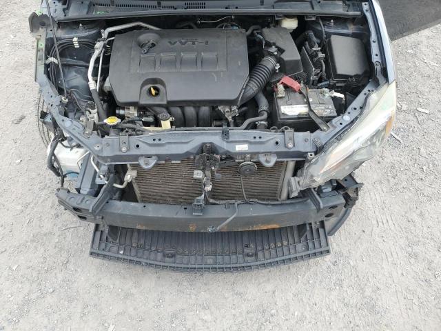 2T1BURHE5HC753509 - 2017 TOYOTA COROLLA L BLUE photo 11