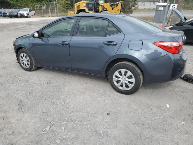 2T1BURHE5HC753509 - 2017 TOYOTA COROLLA L BLUE photo 2